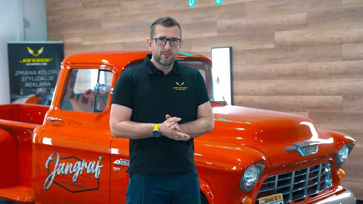 Sławek Jangraf – oklejanie samochodów, busów, łodzi i motocykli